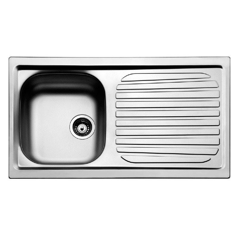 Focus Évier Firenze 1 Bac 86 cm Gauche Inox