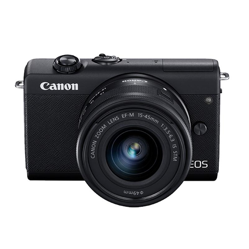 Canon Appareil Photo EOS M200 + Objectif 15-45 IS S Sans Miroir