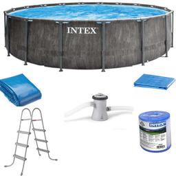 Intex Tubulaire Intex Baltik 26744 Ronde 5.49 x 1.22 m