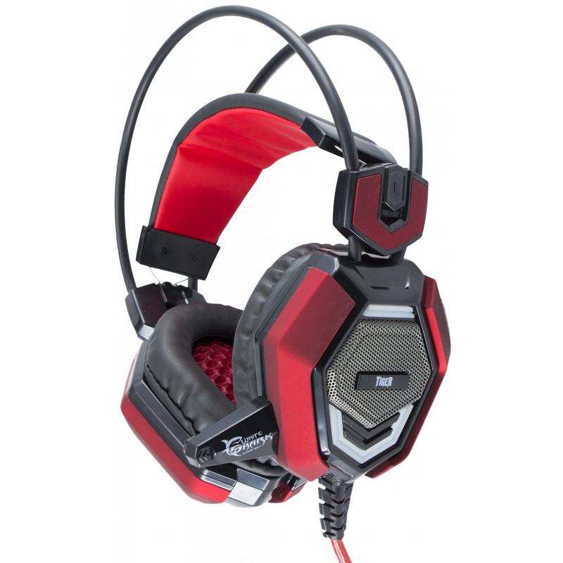 WHITE SHARK Casque Gamer Shark Tiger GH-1644 &