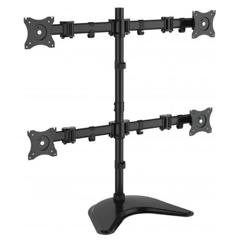 SBOX LCD-F048 Pour 4 Moniteurs LCD 13" 27"