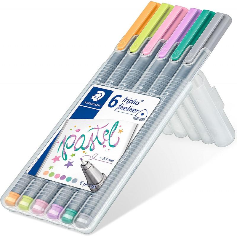 Staedtler Pochette Triplus Fineliner 334 SB6CS1