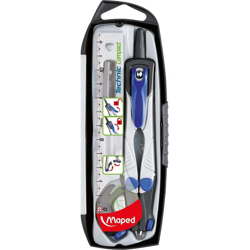 Maped Compas Technic 4 Pièces