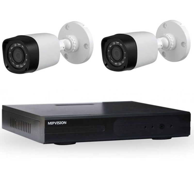 mipvision XDVR Mipvision AHD 5en1 5mp + 2 Cameras Externes F024 2MP