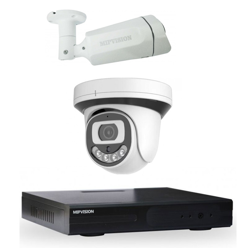 mipvision Hyprid + 1 Cameras Interne + 1 Cameras Externe 5MP