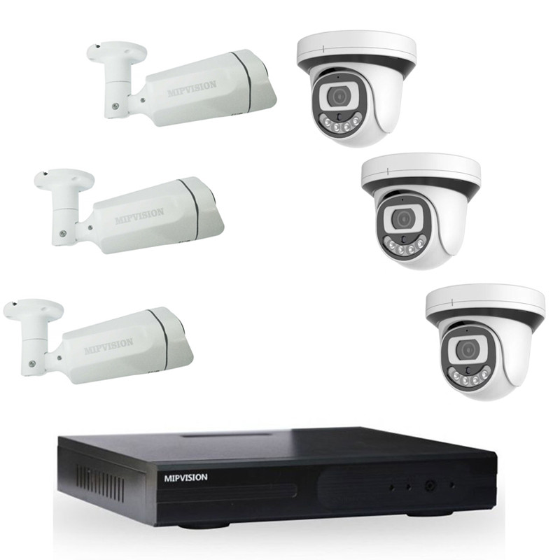 mipvision Hyprid + 3 Caméras Internes + 3 Caméras Externes Mipvision 5MP