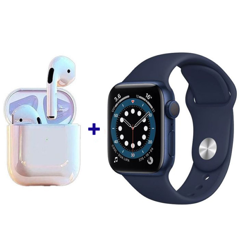 sans Marque Montre Connectée W26 Pro Max Série 8 + + 2 Ceintures