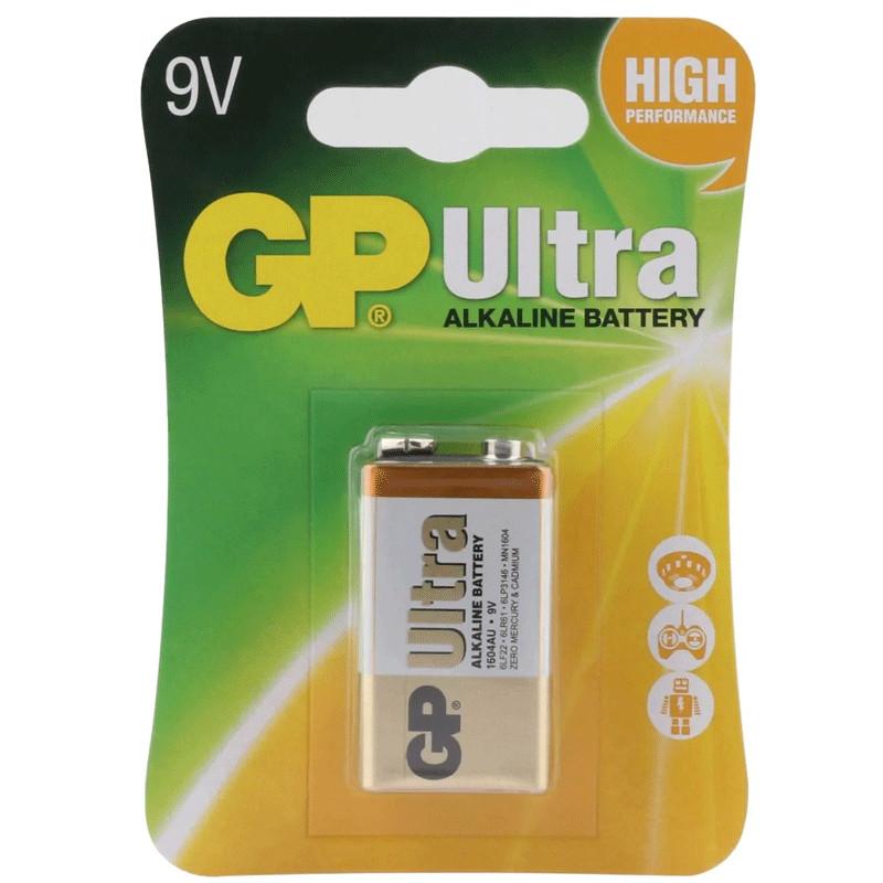 GP Batteries Pile 9V Ultra Alkaline BP1