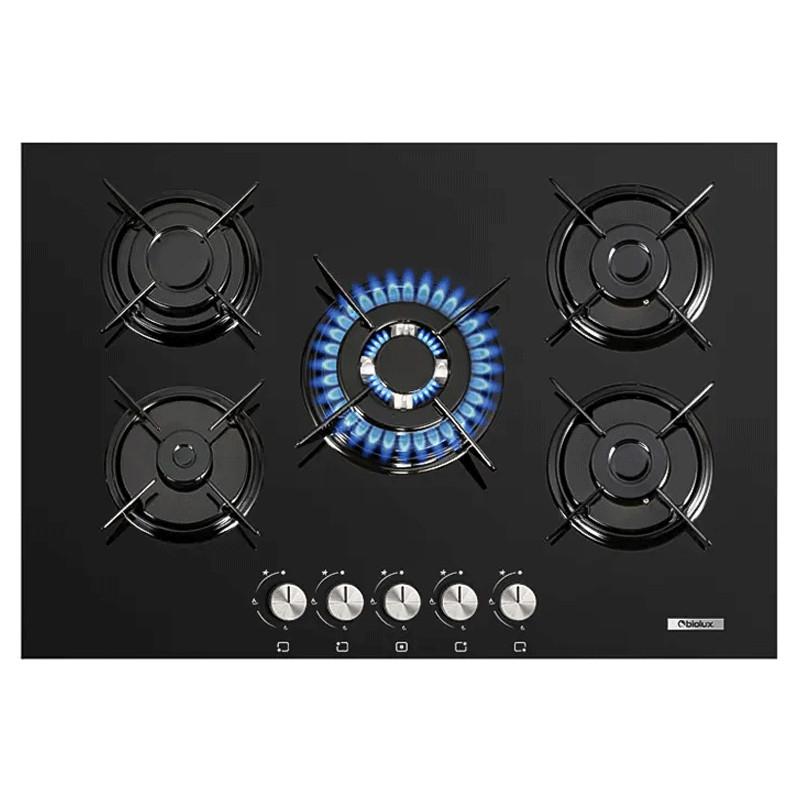 Biolux Plaque De Cuisson Encastrable M.7552VN 5 Feux 75Cm