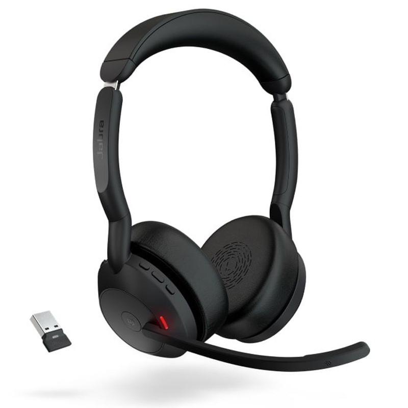 Jabra Casque Bluetooth Jabra Evolve2 55 Stéréo MS