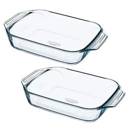 PYREX 2 Plats à Four 31x20 cm