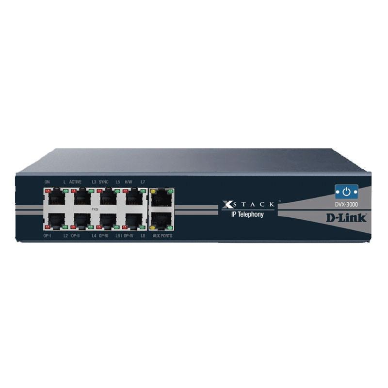 D-Link Système Téléphonique IP PBX Basé Sur Asterisk DVX-3000 V2