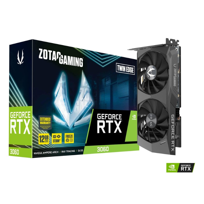 Zotac Graphique Zotac Gaming GeForce RTX 3060 Twin Edge