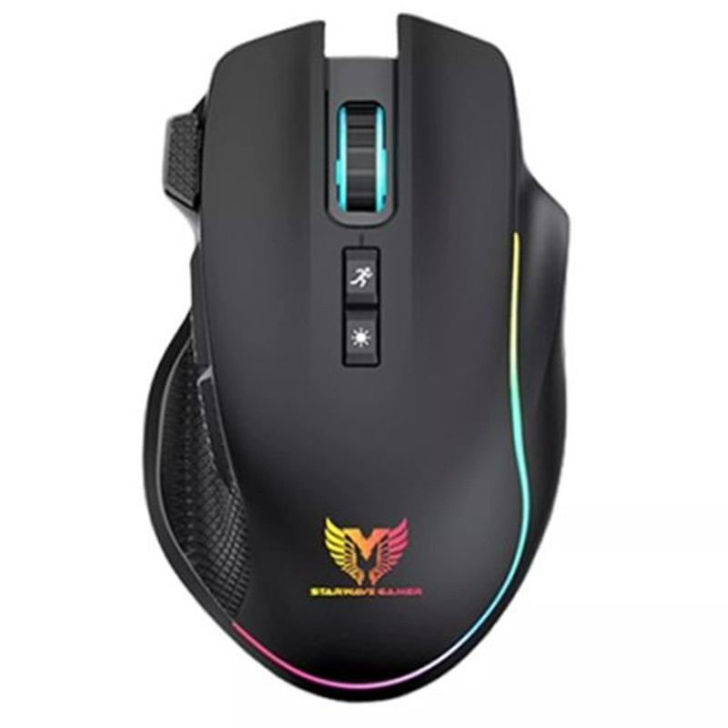 Star Wave Gamer Sans Fil Star Wave GM1076 Rétroéclairage Rainbow