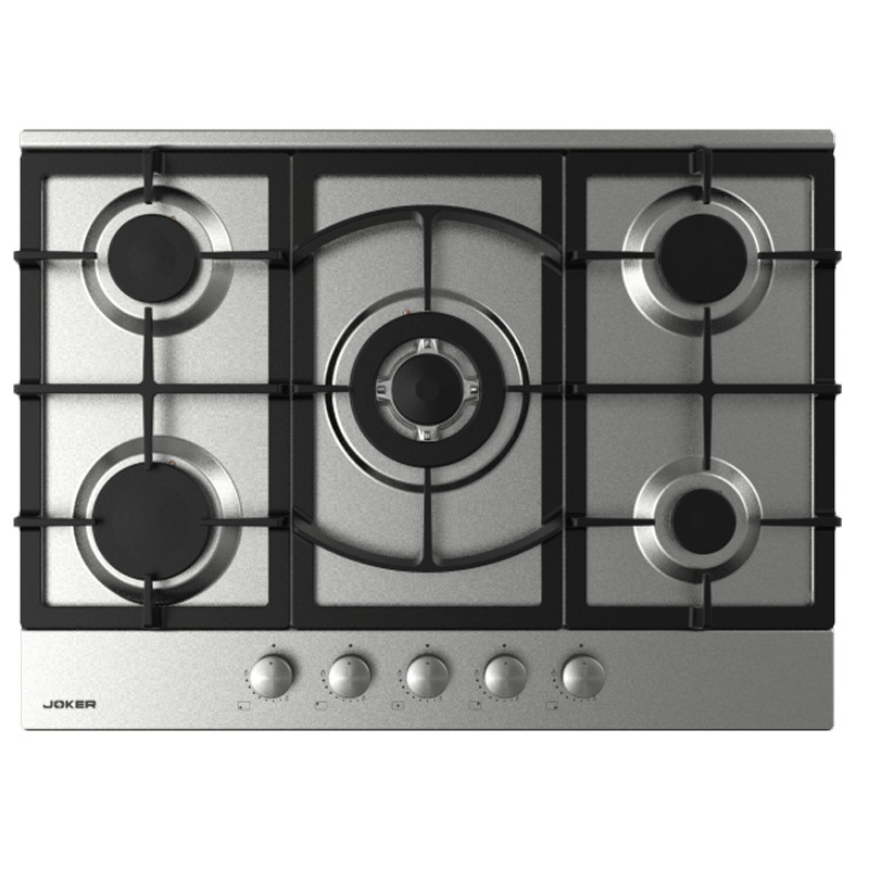 Joker Cuisson Encastrable Viol Joker JP-705F 5 Feux 70Cm Inox