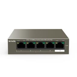 Tenda De Bureau Tenda TEF1105P-4-63W 5 Ports 10 100 Mbps Marron