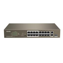 Tenda De Bureau Tenda TEF1118P-16-150W 16 Ports 10 100Mbps Marron