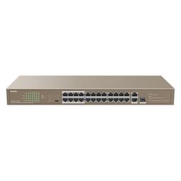 Tenda De Bureau Tenda TEF1126P-24-250W 24 Ports 10 100Mbps Marron