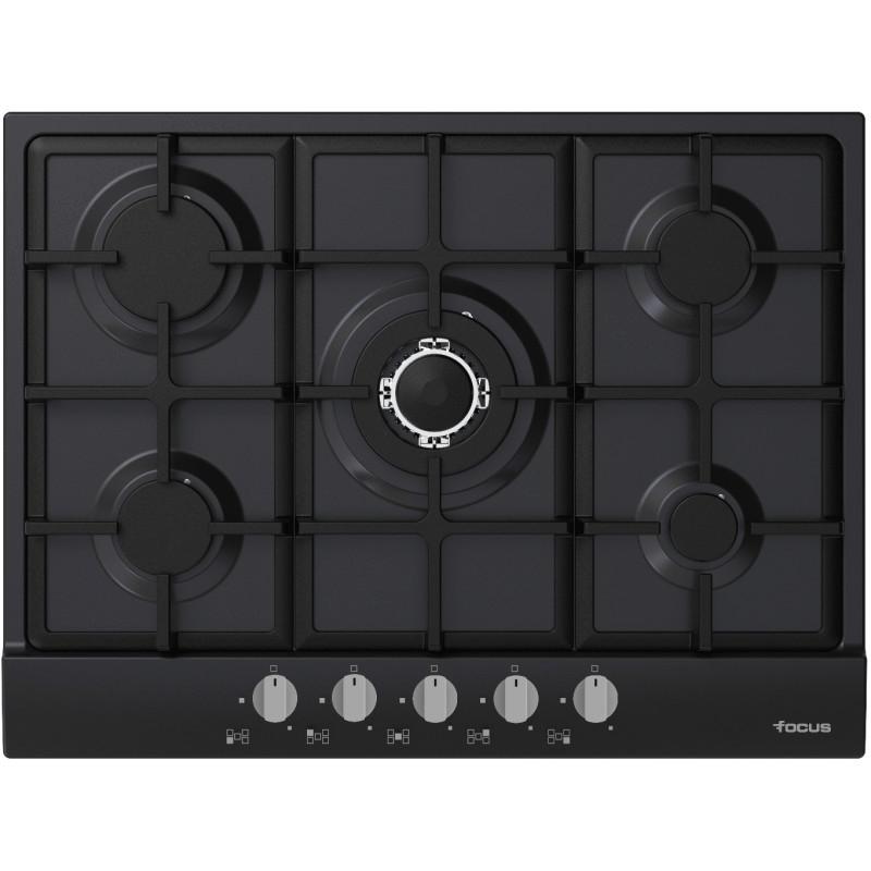 Focus Plaque De Cuisson Encastrable F.478B 5 Feux 70Cm