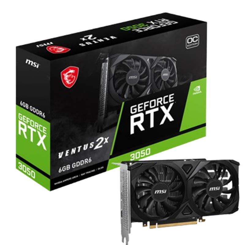 Msi Carte Graphique Gaming GeForce RTX 3050 Ventus 2X OC