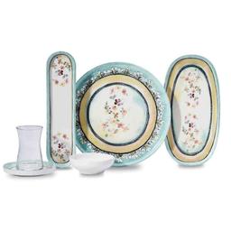 korkmaz Petit Déjeuner Korkmaz Luna A8687-1 25 Pièces