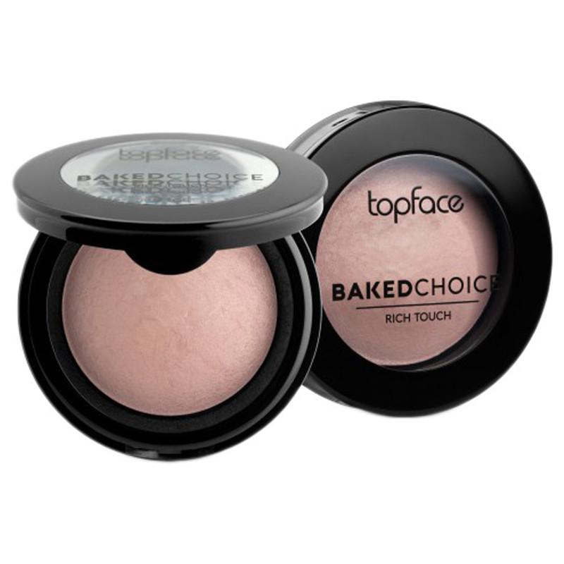 Topface Fard a Joues Baked Choice Rich Touch N°01 Nude Sparkle