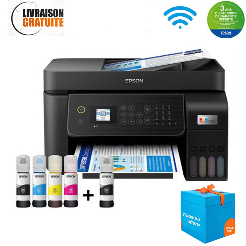 Epson Imprimante EcoTank L5290 4 En 1 à Réservoir Intégré A4