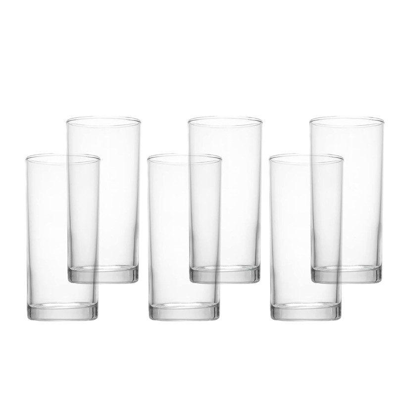 Azur Glass De 6 Verres à Thé Azur Glass AZ0116 Transparent