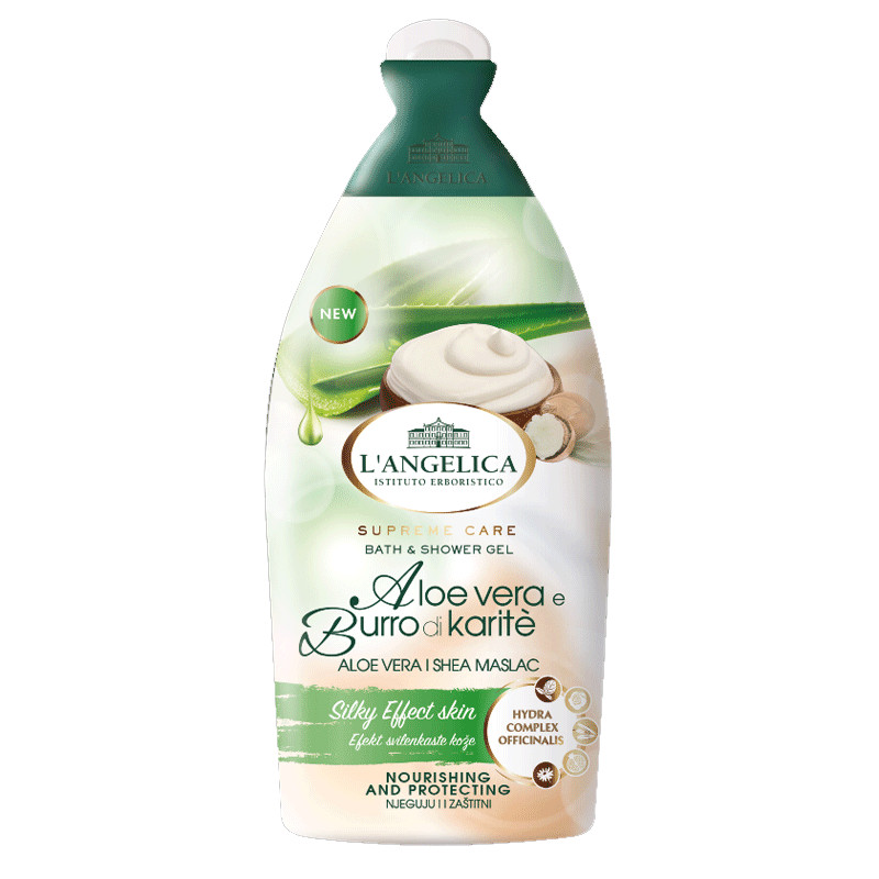L'Angelica Douche Supreme Care à Aloe Vera Beurre De Karité