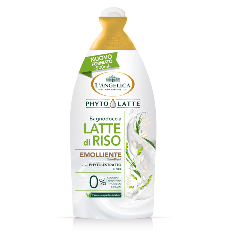 L'Angelica Douche Phytolatte Hydratant Au Lait de Riz