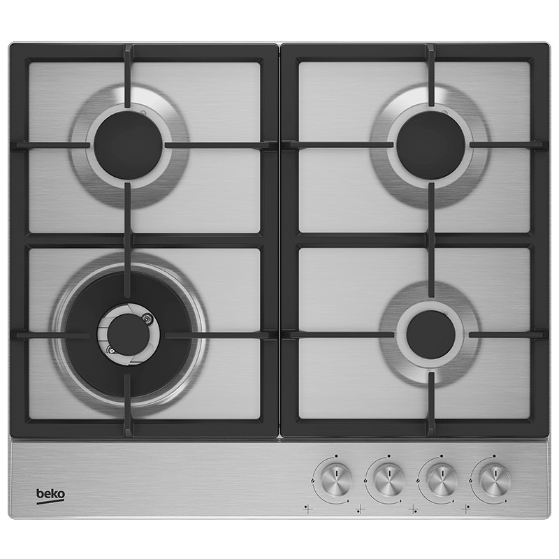 Beko de Cuisson Encastrable HIAW64225SX 4 Feux 60Cm Inox