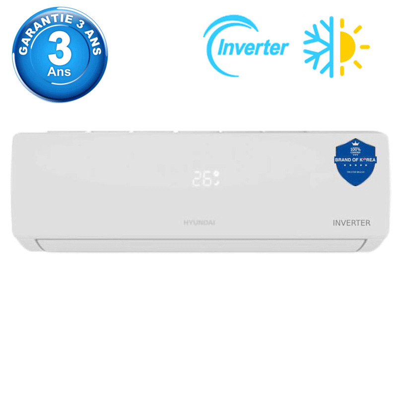 HYUNDAI 12000 BTU Inverter Chaud & Froid
