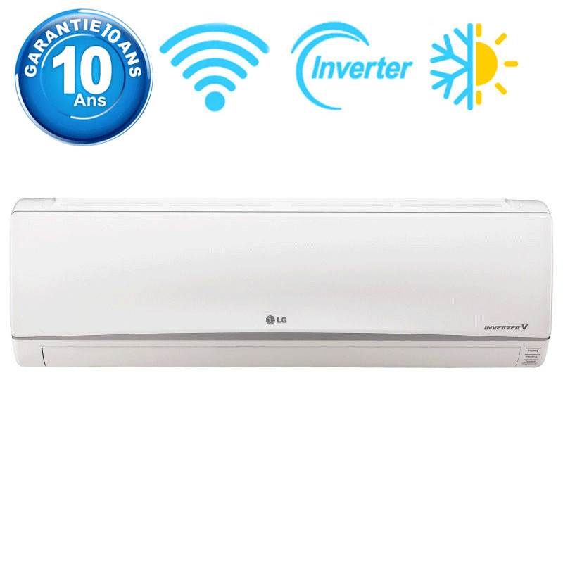 LG 12000 BTU Inverter Dualcool E Look Chaud Froid