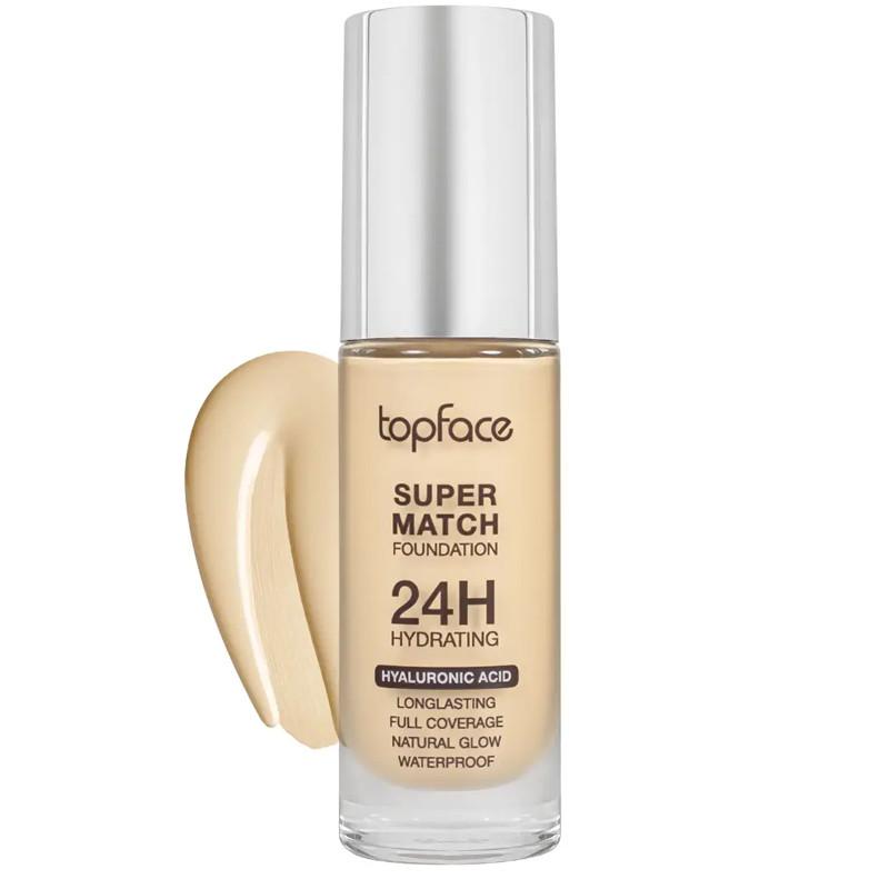 Topface Face Fond De Teint Super Match 24H N° 002 Beige Light