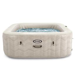 Intex Gonflable Intex 28472NP 6 Places Carré Beige