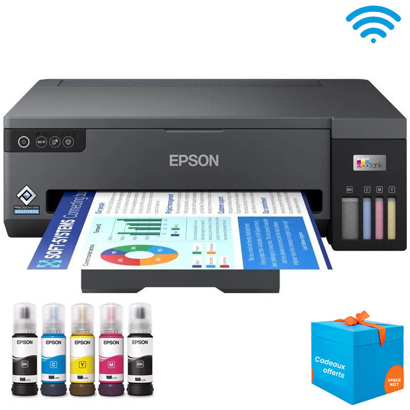 Epson Imprimante EcoTank L11050 à Réservoir intégré Couleur