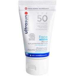 Ultrasun Écran Solaire Face Mineral SPF50
