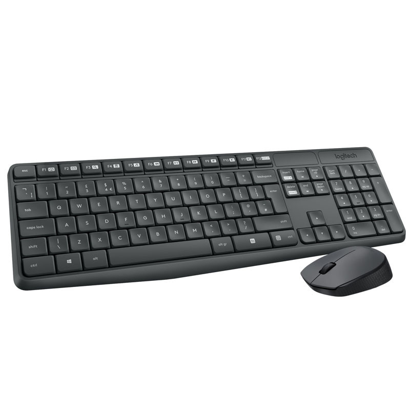 LOGITECH Clavier Souris Sans Fil MK235