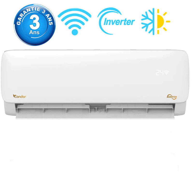 Condor Alpha Smart Inverter CS18-AL84T3 18000 BTU Chaud Froid