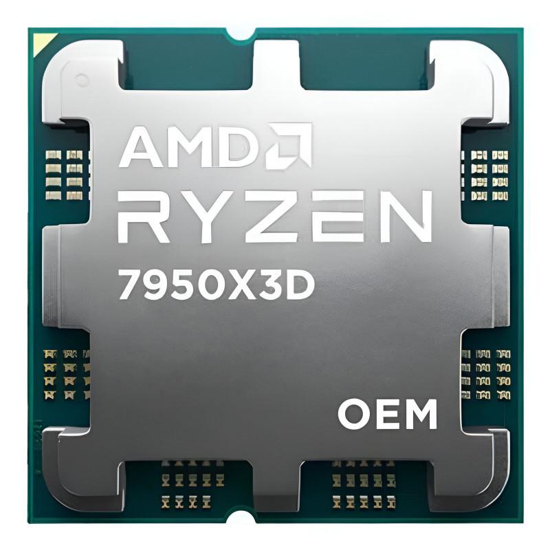 AMD RYZEN Processeur Ryzen 9 7950X3D Tray 5.7 GHz AM5