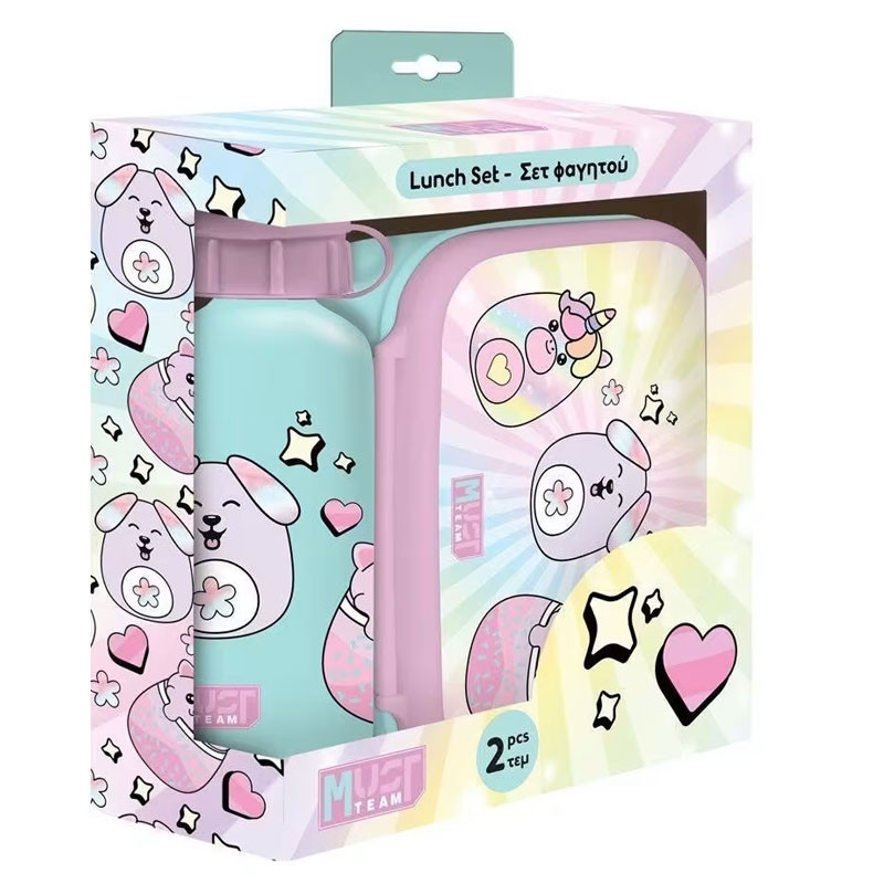 must Box Bouteille D'eau Must Team Squishcuties