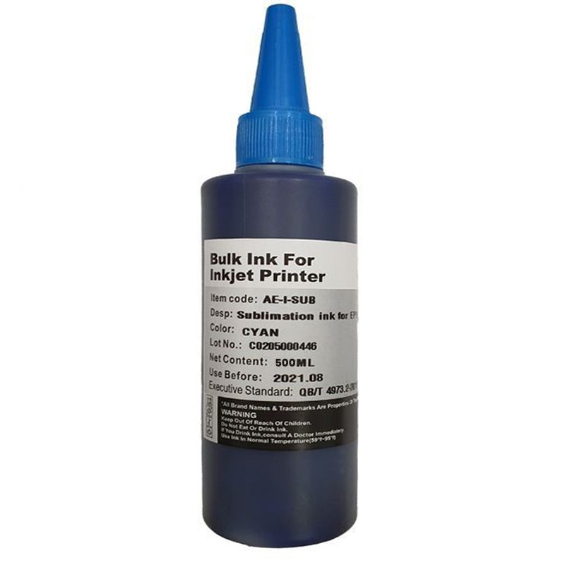 Compatible Epson Bouteille d’Encre Sublimation Ecotank 103 Cyan