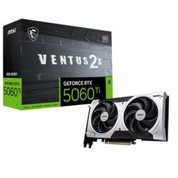 Msi Carte Graphique Gaming GeForce RTX 5060 Ti GDDR7 Ventus 2X OC Plus