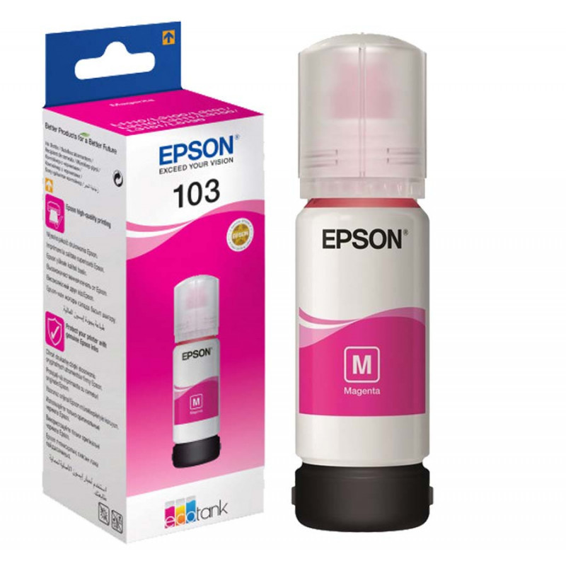 Epson Bouteille D'encre ECOTANK 103 Magenta