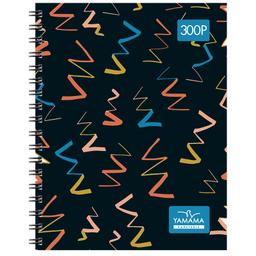 YAMAMA Wiro Fantaisie 300Pages 17 x 22cm 70G Assorties