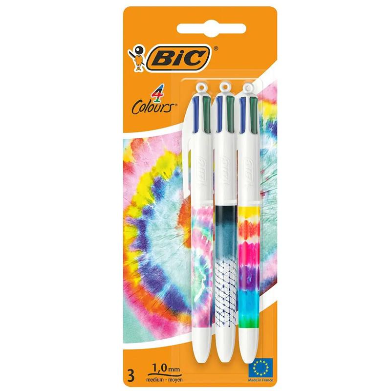 Bic Stylos & Dye 1mm 4 Couleurs