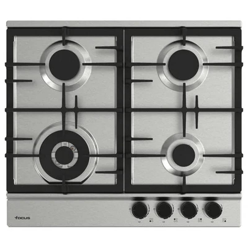 Focus de Cuisson Encastrable F8004XS 4 Feux 60Cm Inox