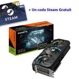 GIGABYTE Carte Graphique GeForce RTX 5070 Ti Gaming OC GDDR7