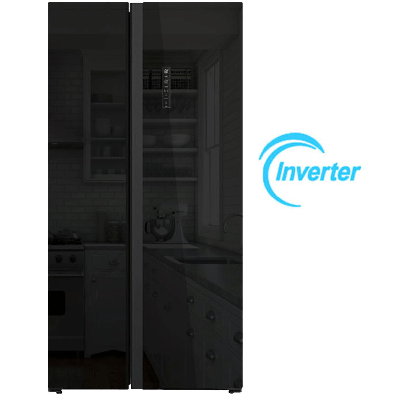HYUNDAI By Side Hyundai HYN-91SBS2D-BG 505L NoFrost Inverter Verre