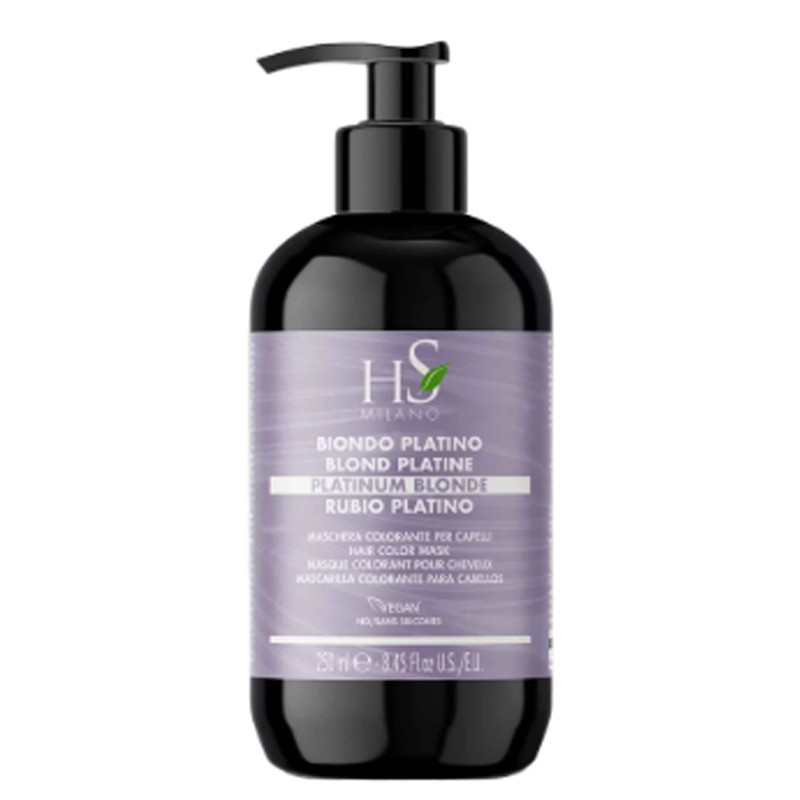 HS Milano Milano Masque Colorant Pour Cheveux Blond Platine